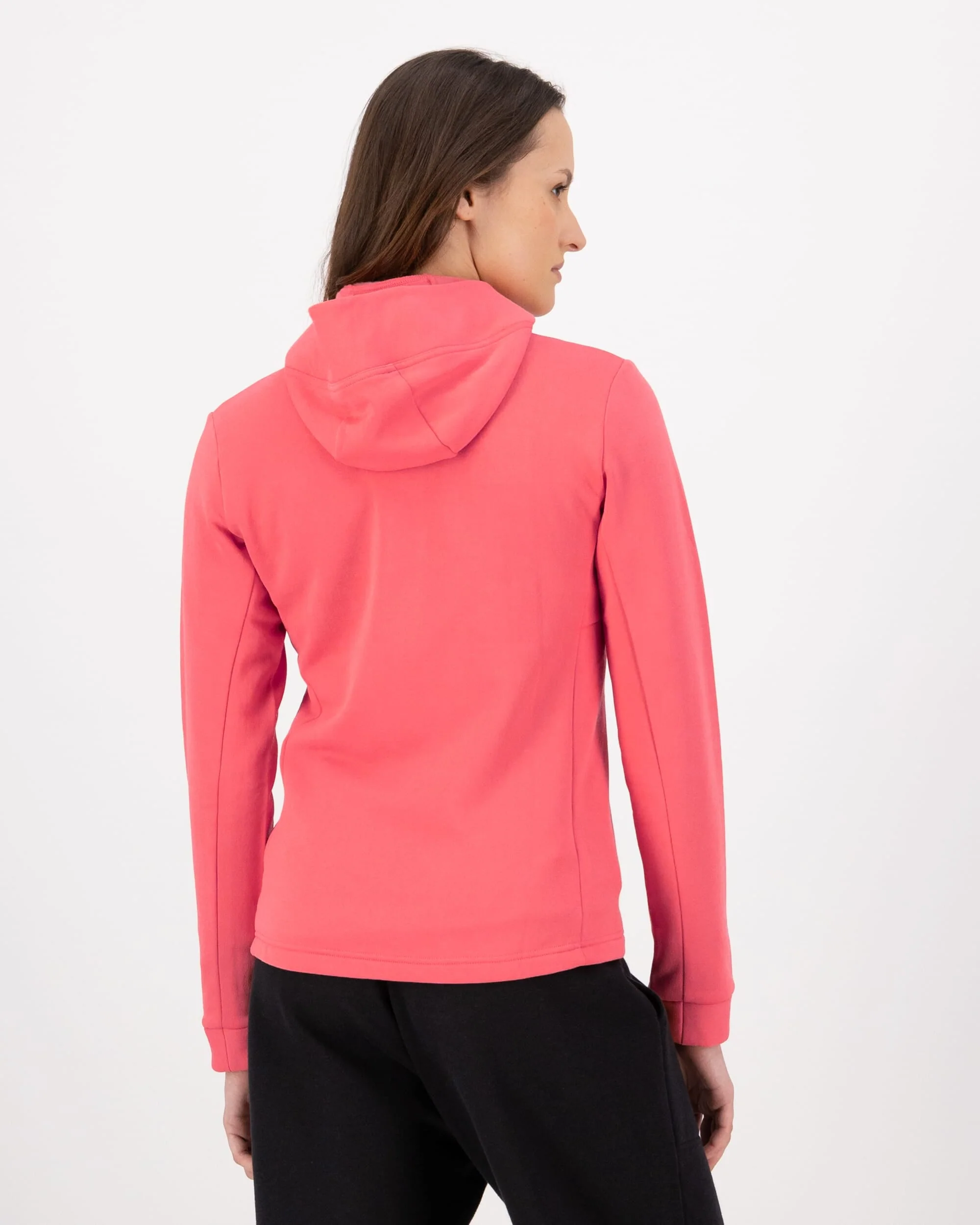 Arcadia Merino Fleece Hoody - Watermelon | Women's Mid Layer - Image 2