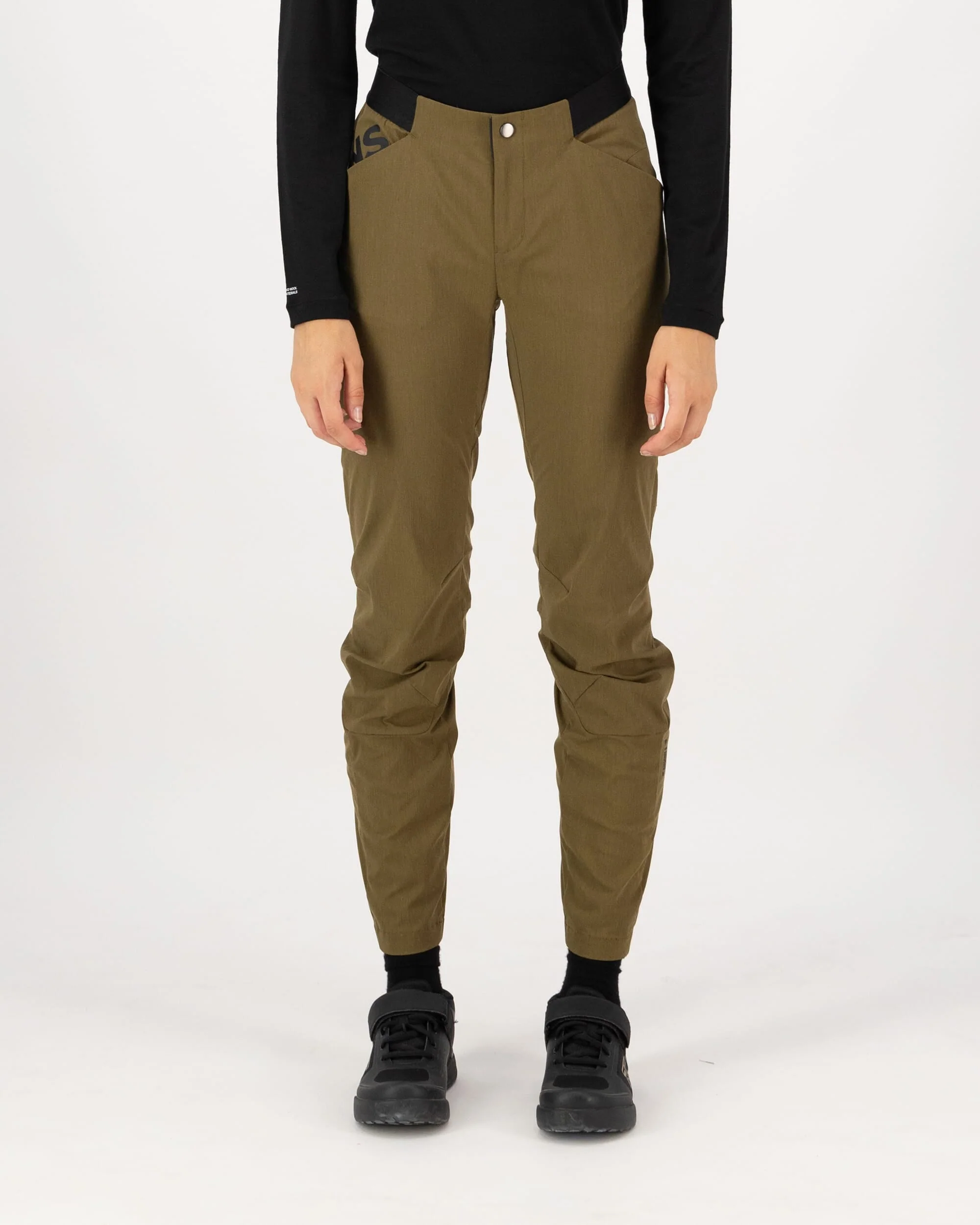 Diversion Merino Trail Pants - Dark Olive | Women's Pants