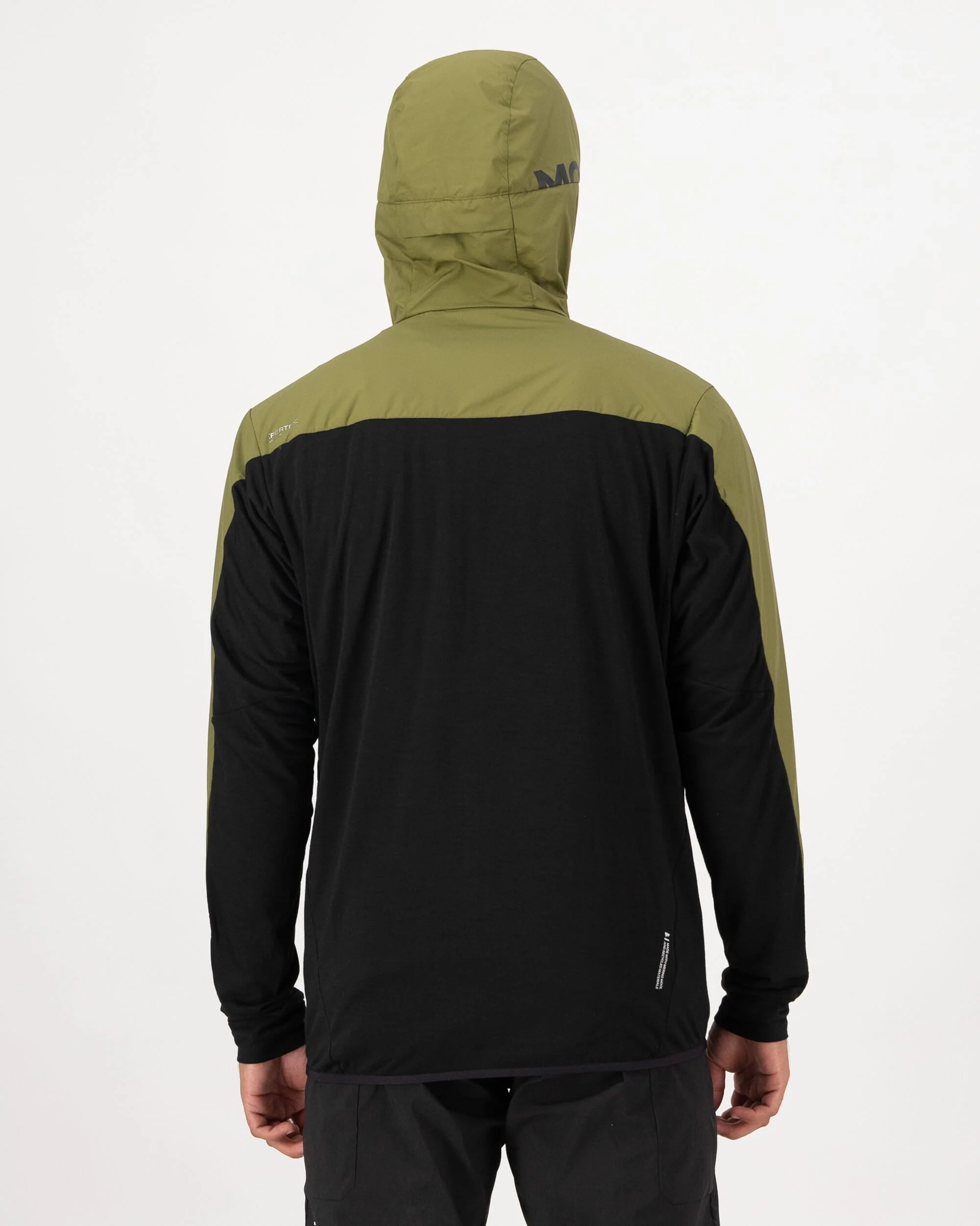 Diversion Merino Wind Jacket - Fern / Black | Men's Jacket - Image 2