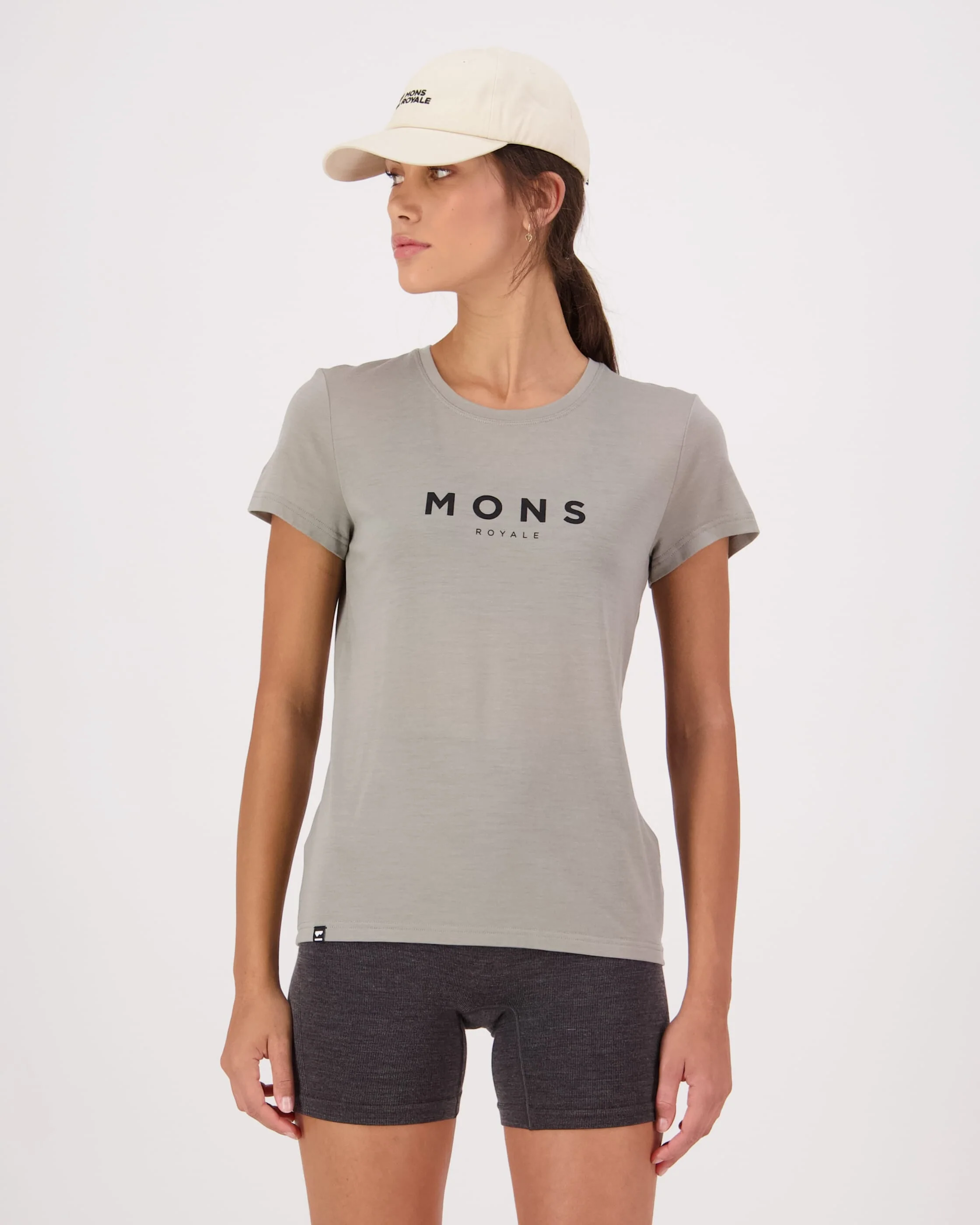 Icon Merino Classic T-Shirt - Dried Sage | Women's T-Shirt