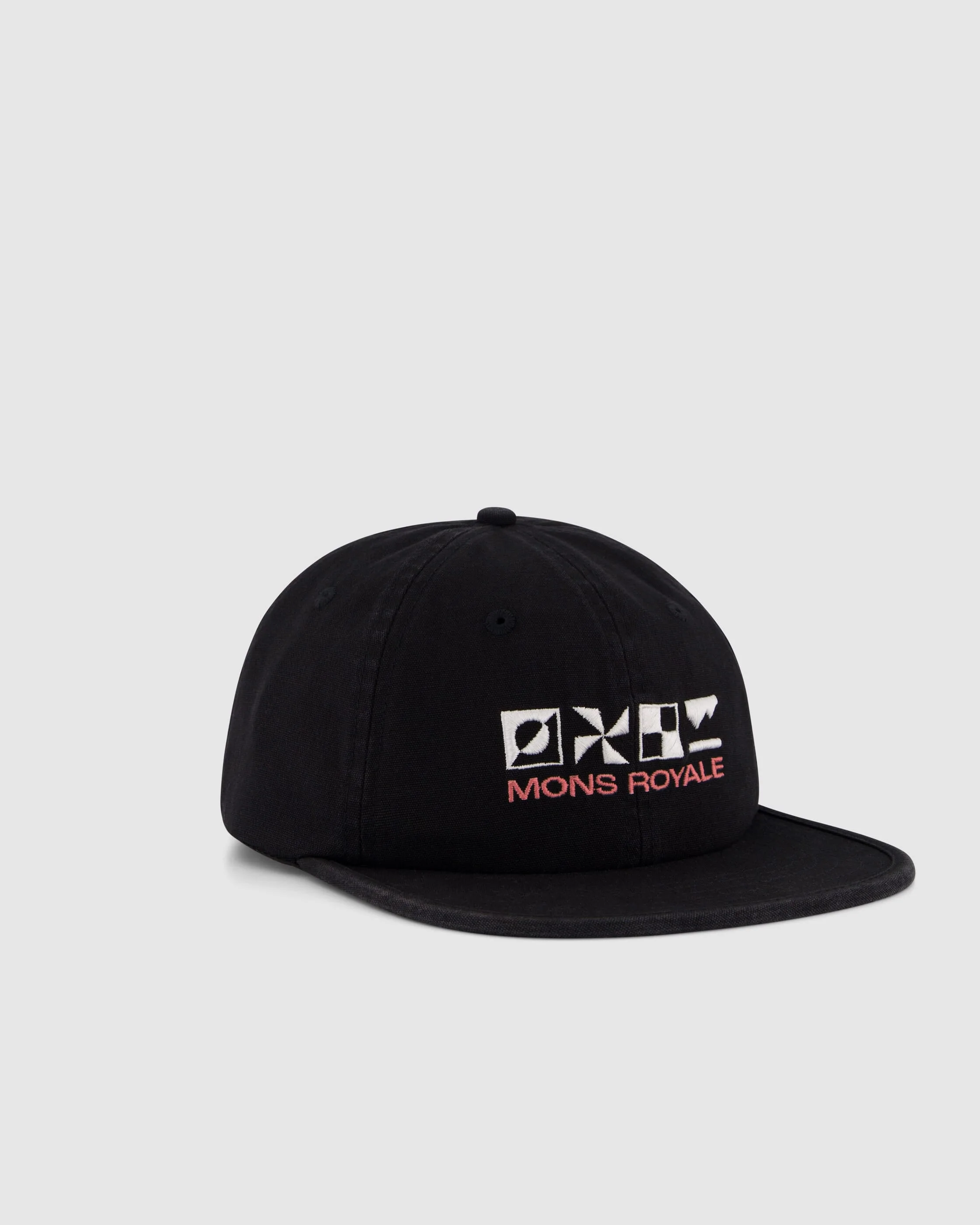 Roam 6 Panel Cap - Vintage Black | Unisex Cap