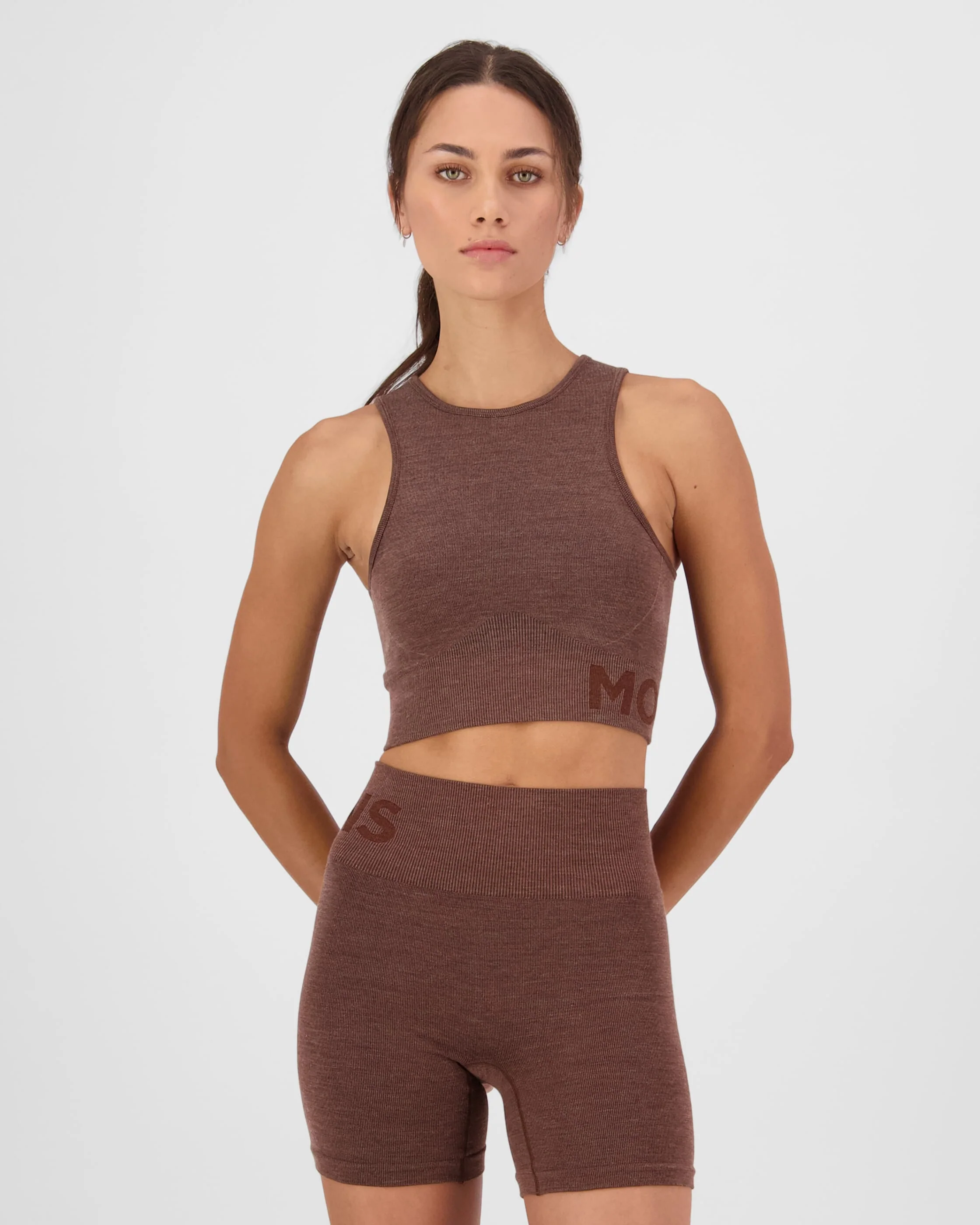 Solace Merino Seamless Tank - Henna | Women's Tank